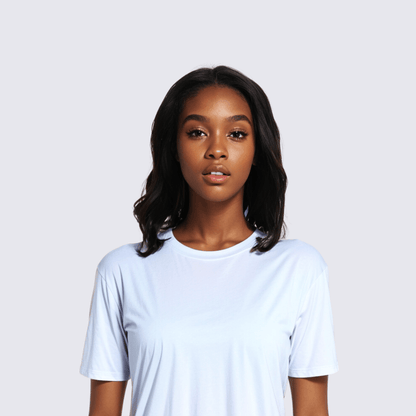 #140 T Lace Body Bob Black Human Hair Wig 12 Inches