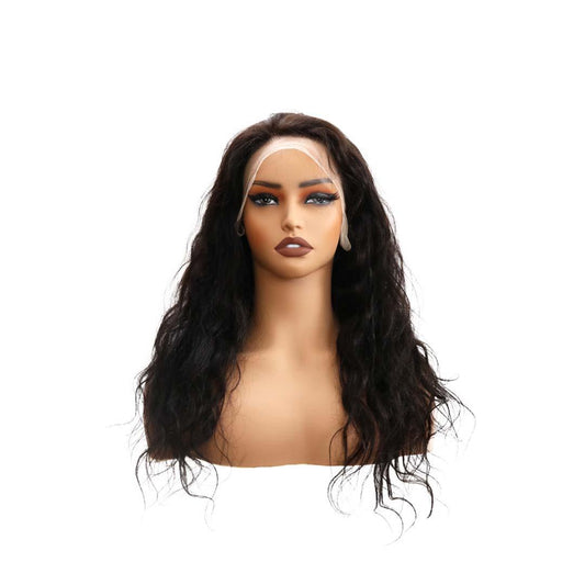 #39 13x4 Lace Water Wave Black Human Hair Wig 22 Inches